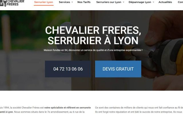 Chevalier Frères: serruriers à Lyon