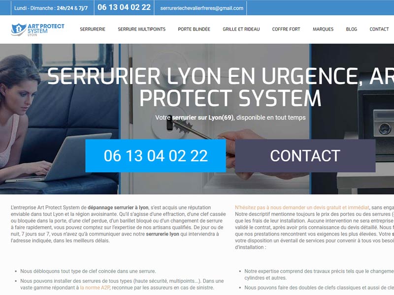 Depannage de serrure par Art Protect System