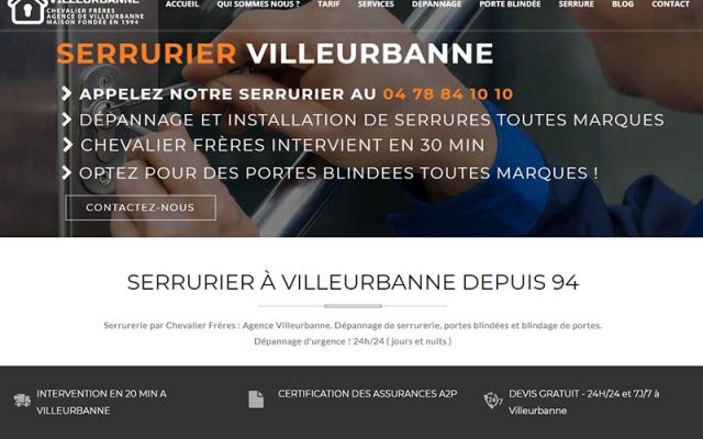 Serrurier sur Villeurbanne