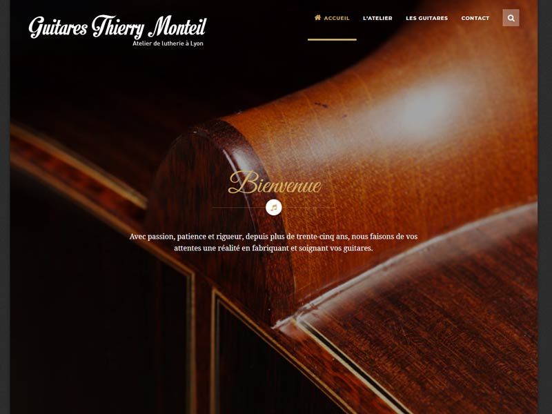 Thierry Monteil : Luthier