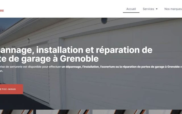 Porte garage grenoble