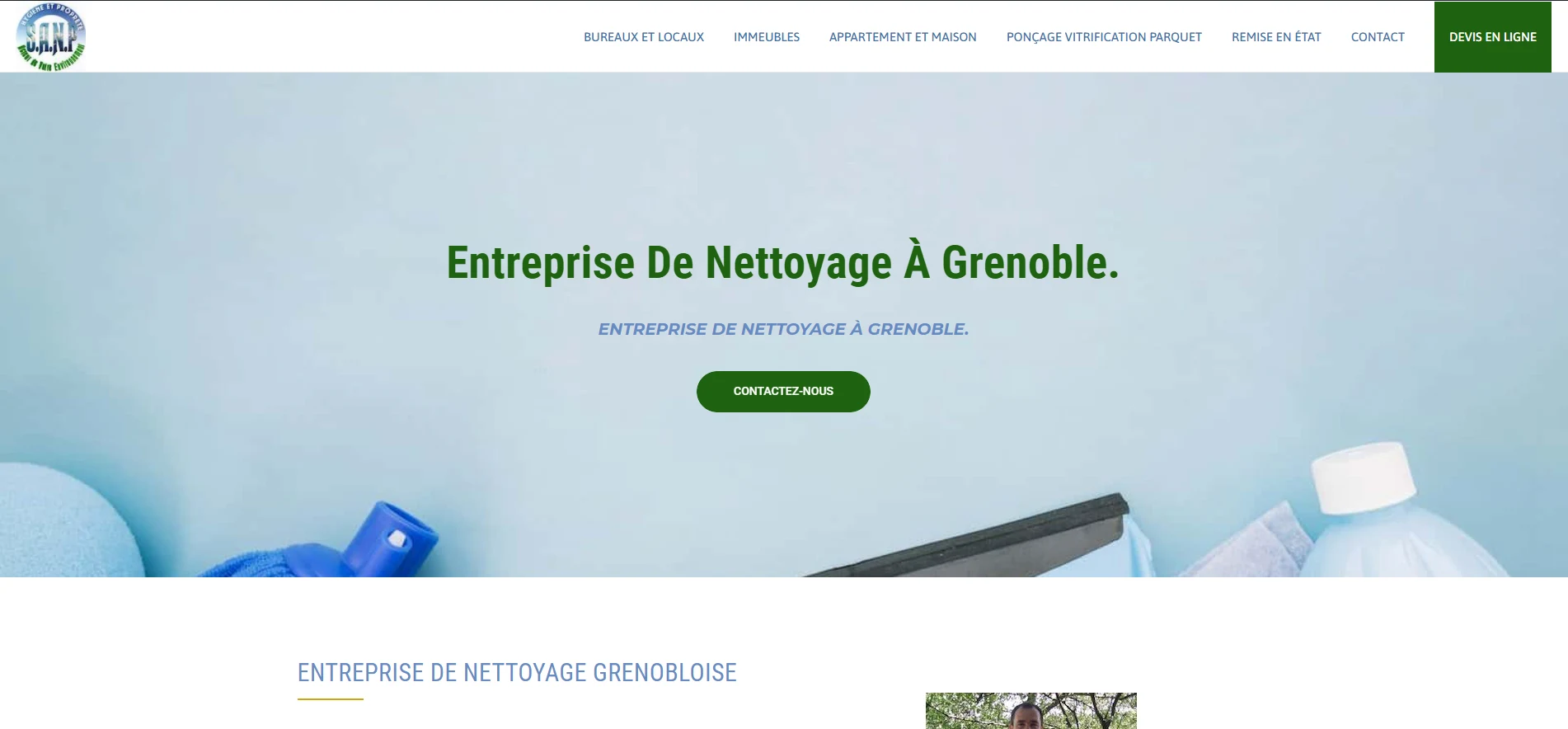 Entreprise de nettoyage Grenoble image